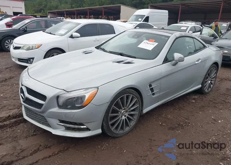 2014 Mercedes-Benz Sl 550 z USA, uszkodzony, nr VIN WDDJK7DAXEF025928